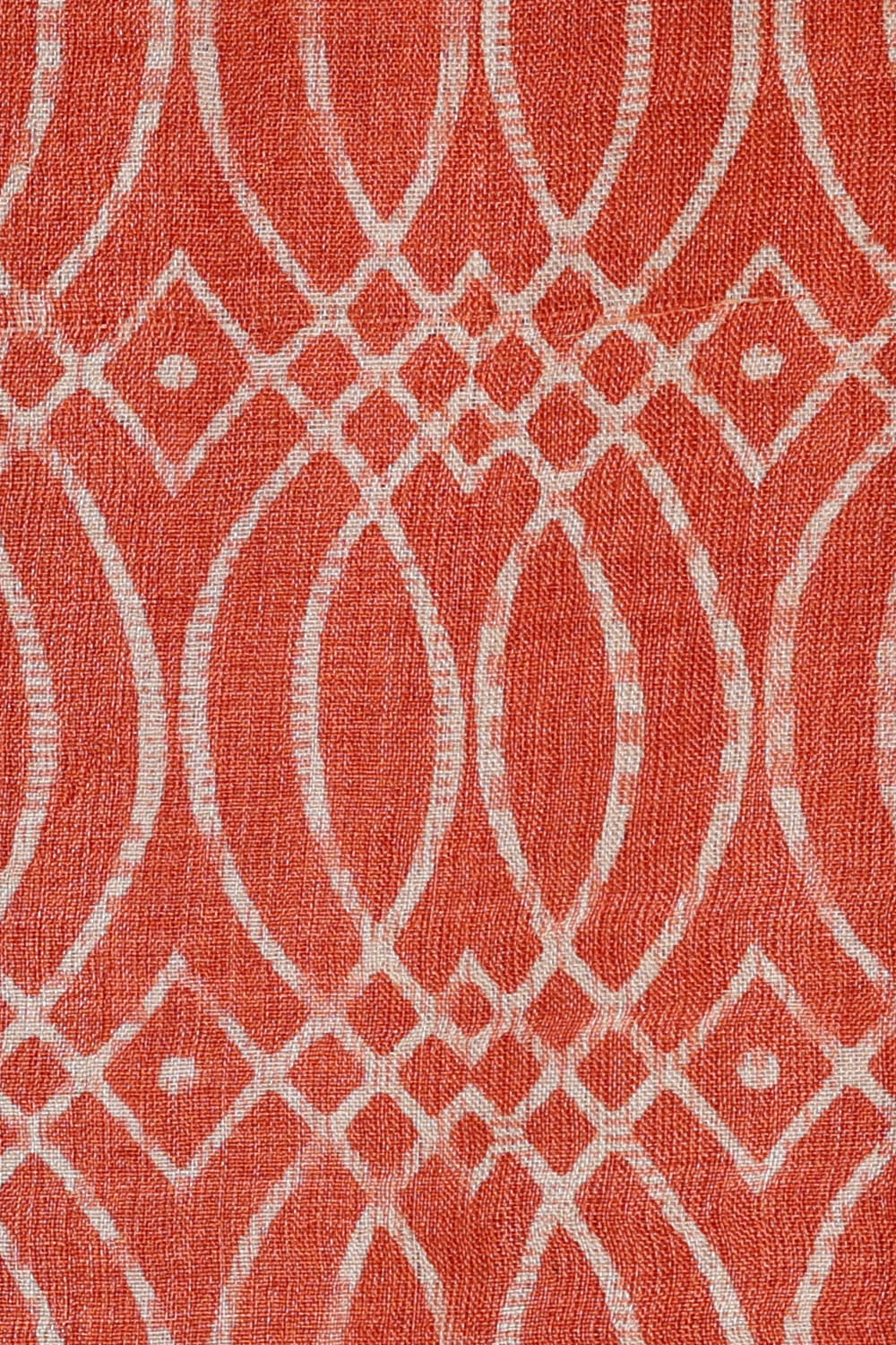 Image of Tussar Silk Light Red Saree