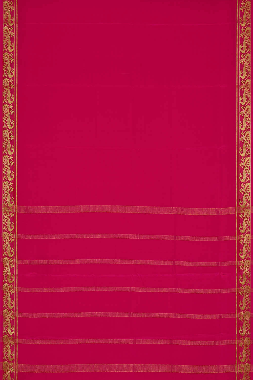 Image of Binny Crepe Silk Pink Saree