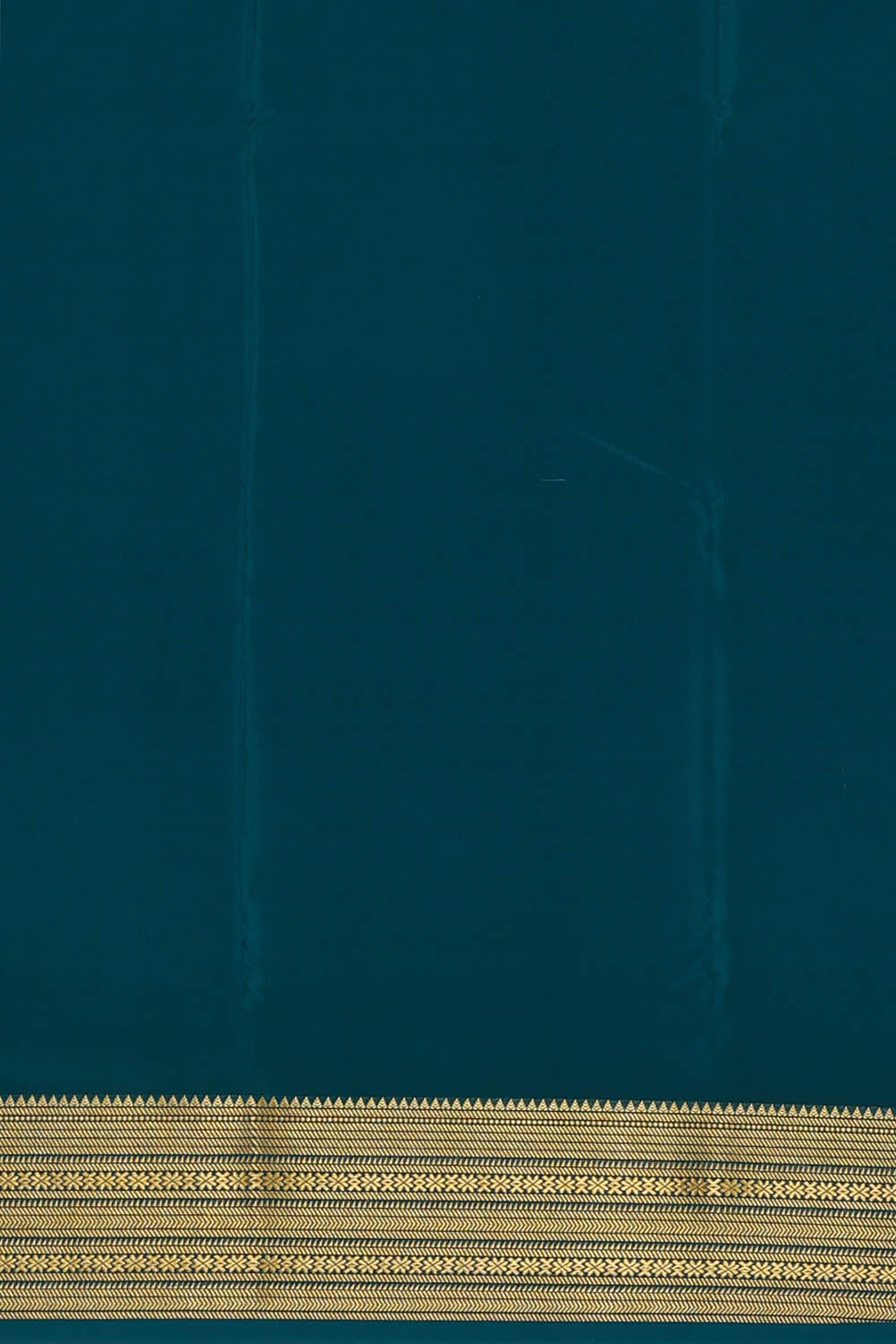 Image of Binny Crepe Silk Blue Saree