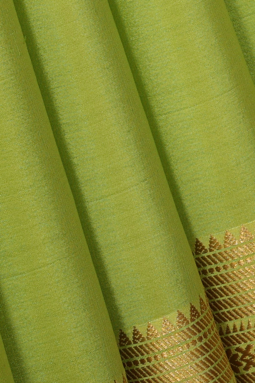 Image of Binny Crepe Silk Green Saree
