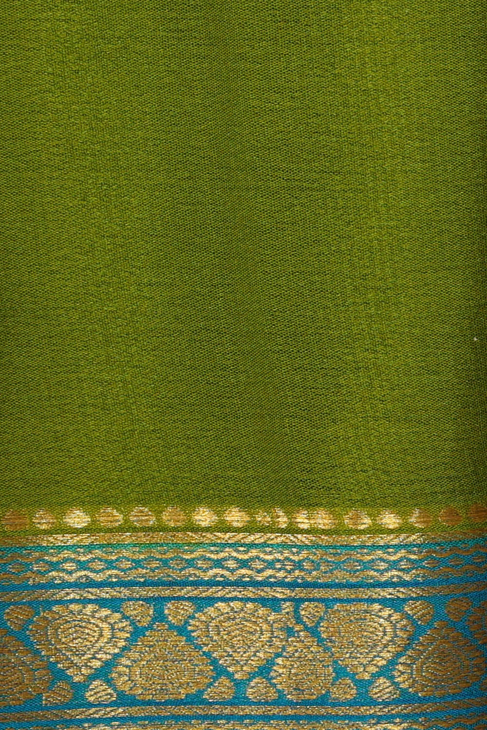 Image of Binny Crepe Green Saree