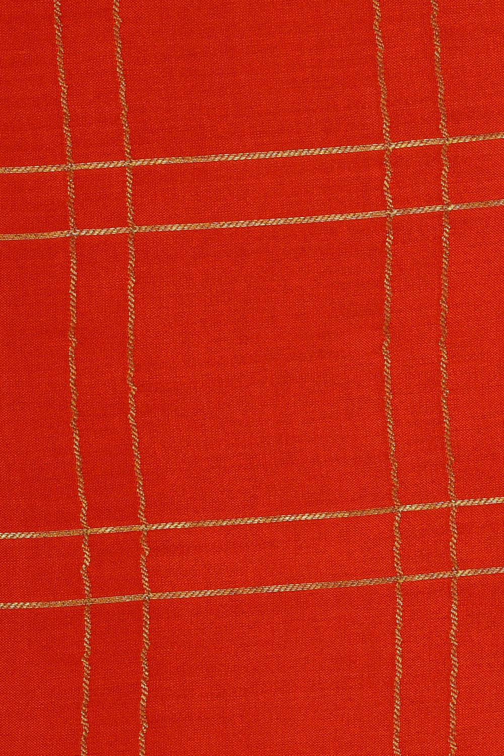 Image of Binny Crepe Orange Silk Saree