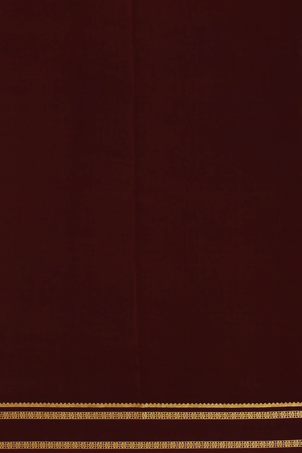 Image of Binny Crepe Orange Silk Saree
