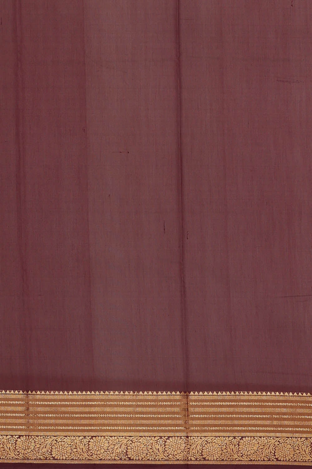 Image of Coimbatore Cotton Silk Light Brown Saree