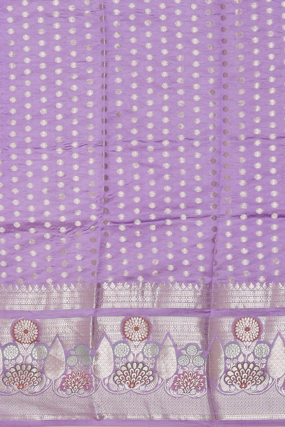 Image of Banarasi Silk Deep Violet Saree