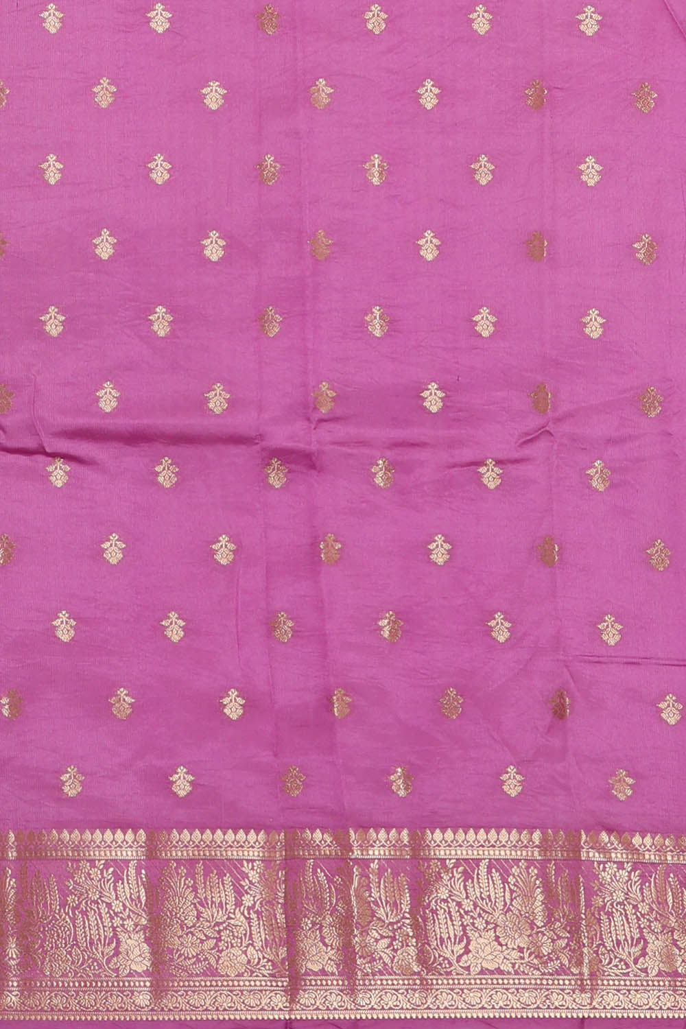 Image of Banarasi Silk Wine Maroon Saree