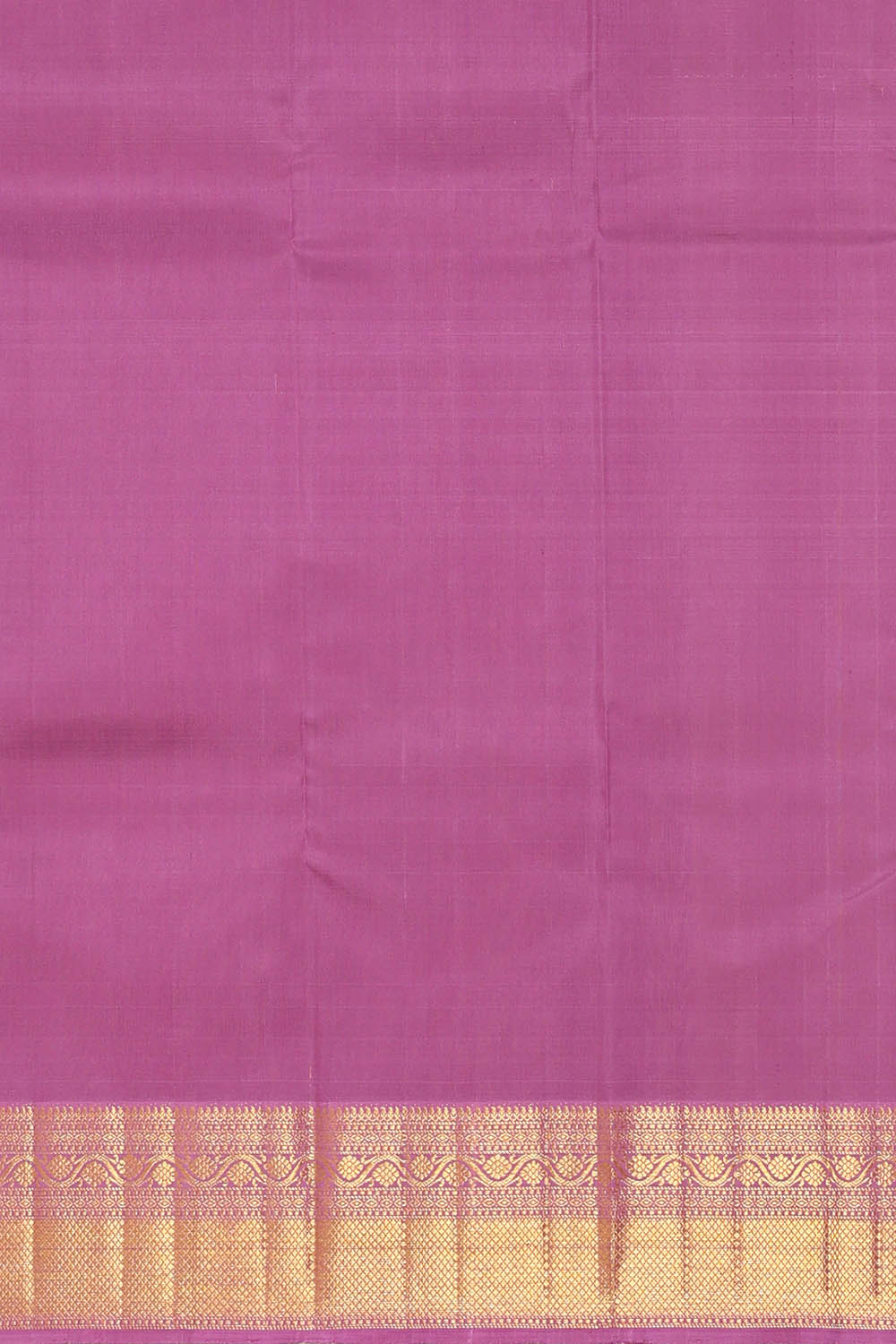 Image of Kanchi-Kora Silk Muted Lavender Saree