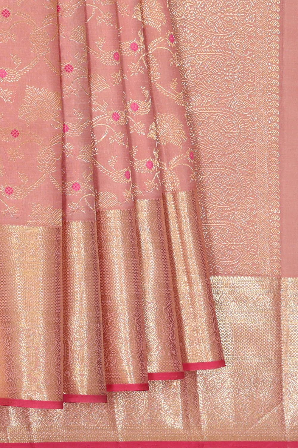 Image of Arani Silk Light Pink Saree