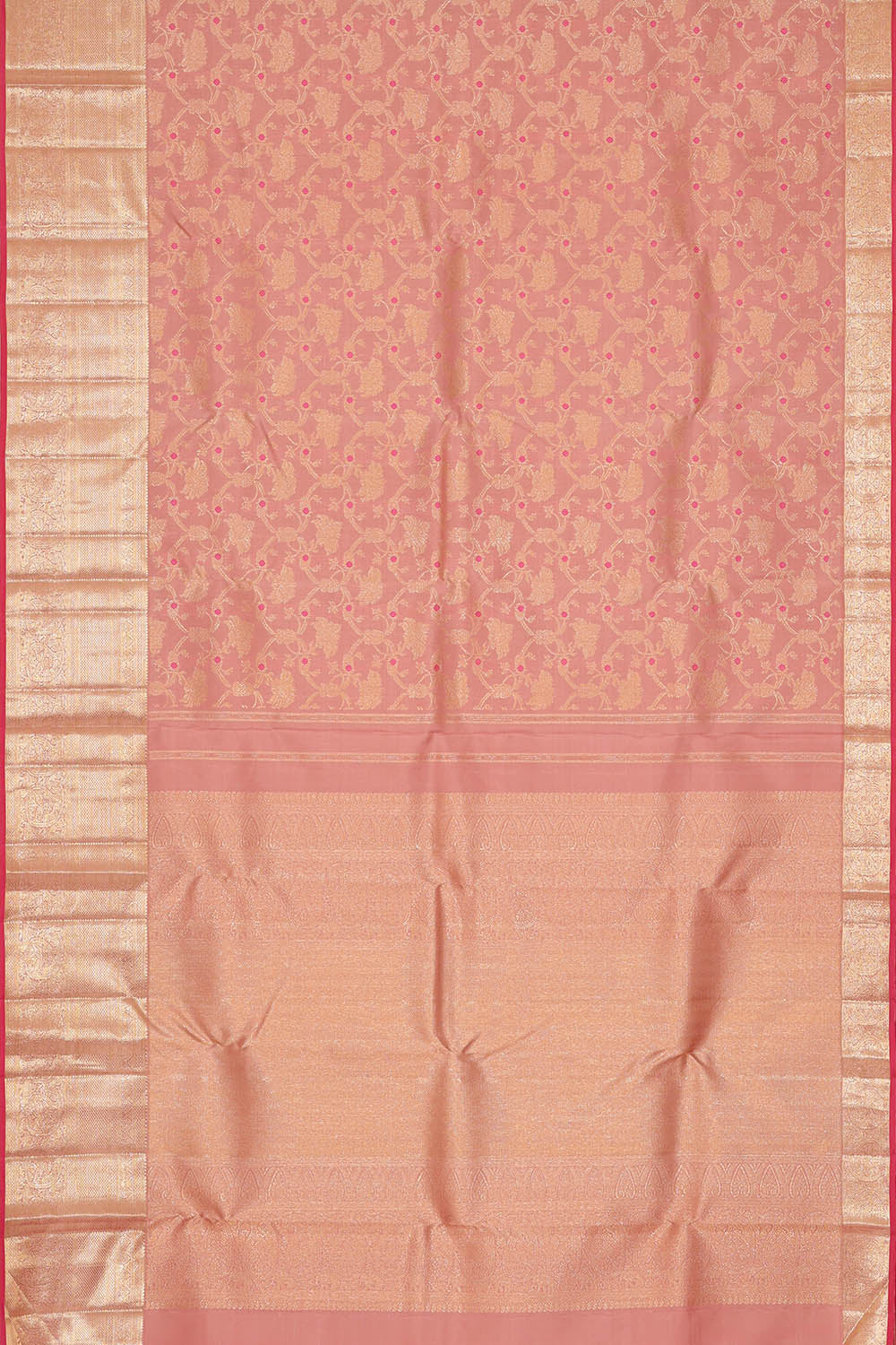 Image of Arani Silk Light Pink Saree