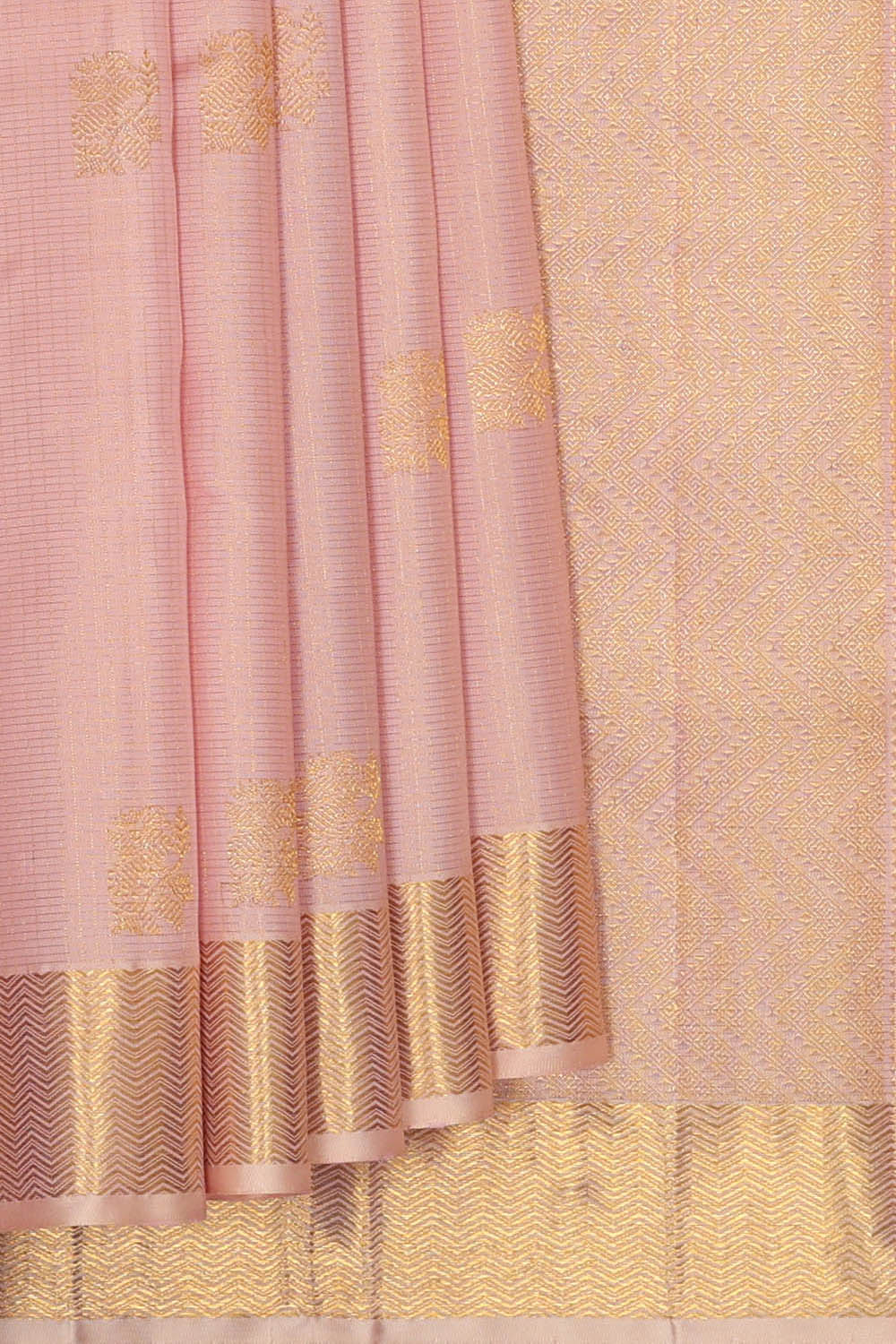 Image of Pink Arani Silk Saree