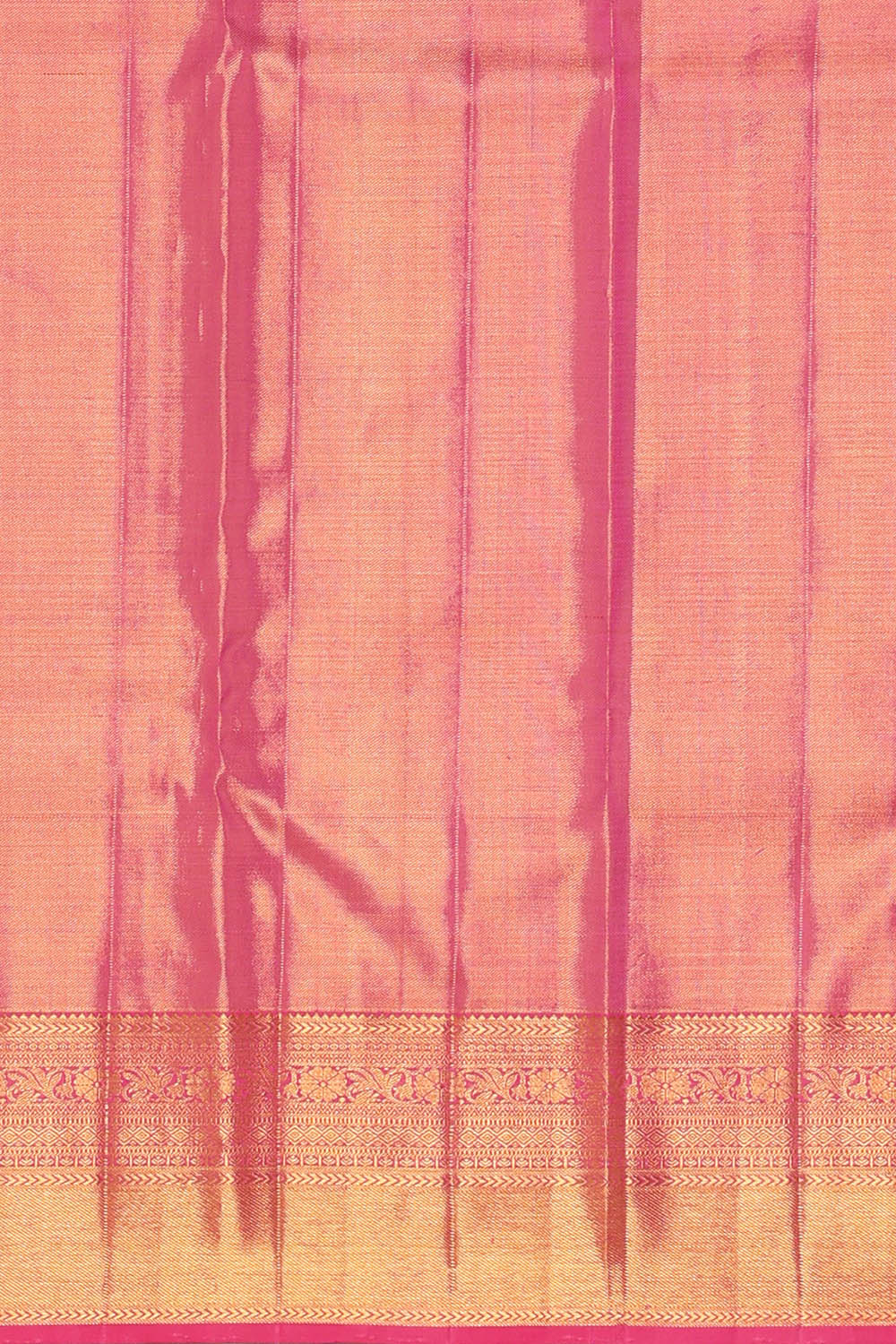 Image of Kanchipattu Tissue Pink Saree