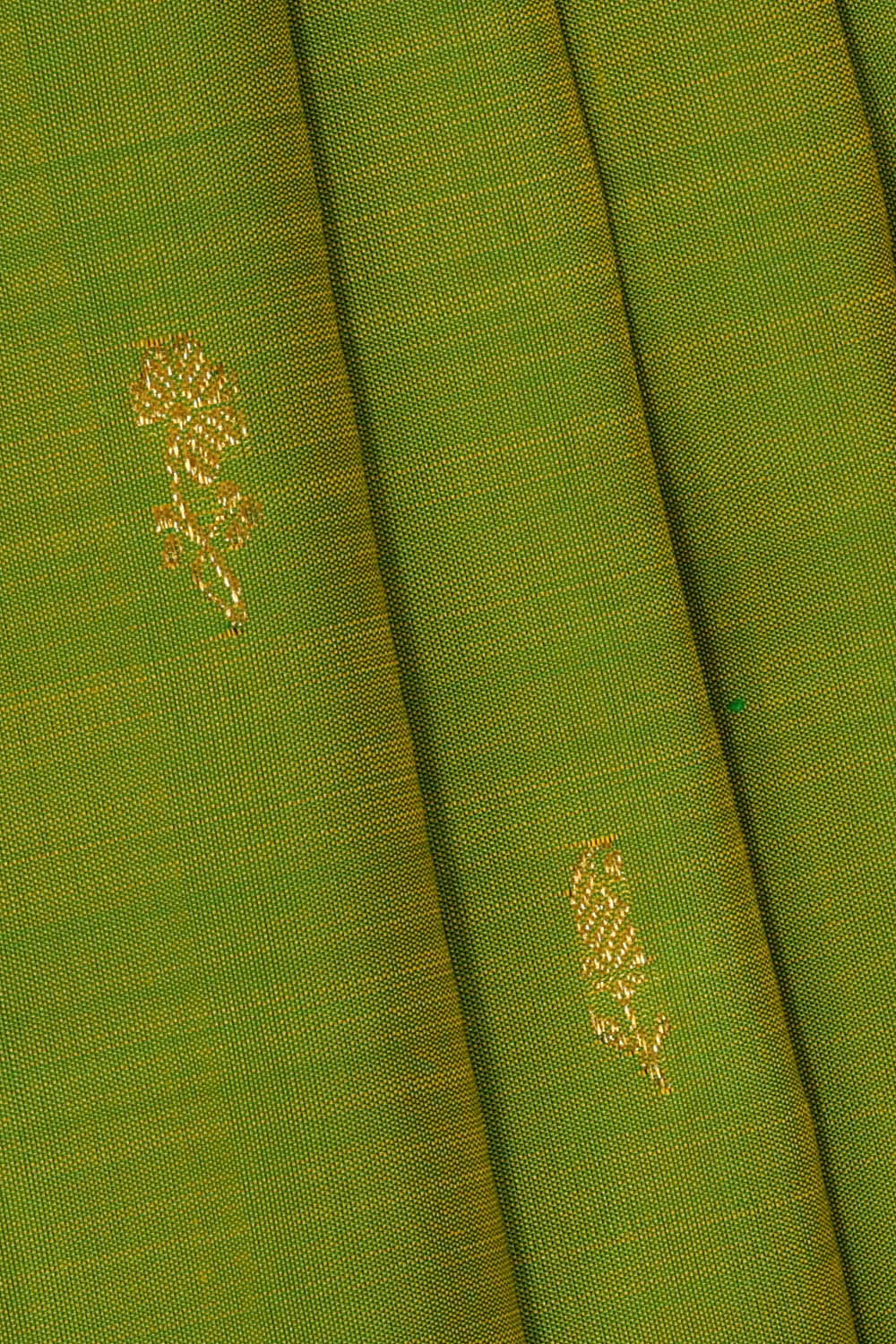 Image of Arani Silk Bright Green Saree
