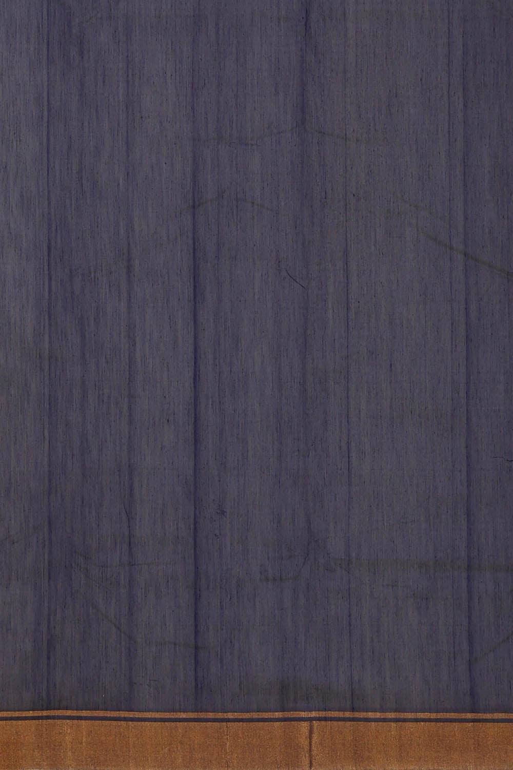 Image of Chanderi Cotton Silk Blue Saree
