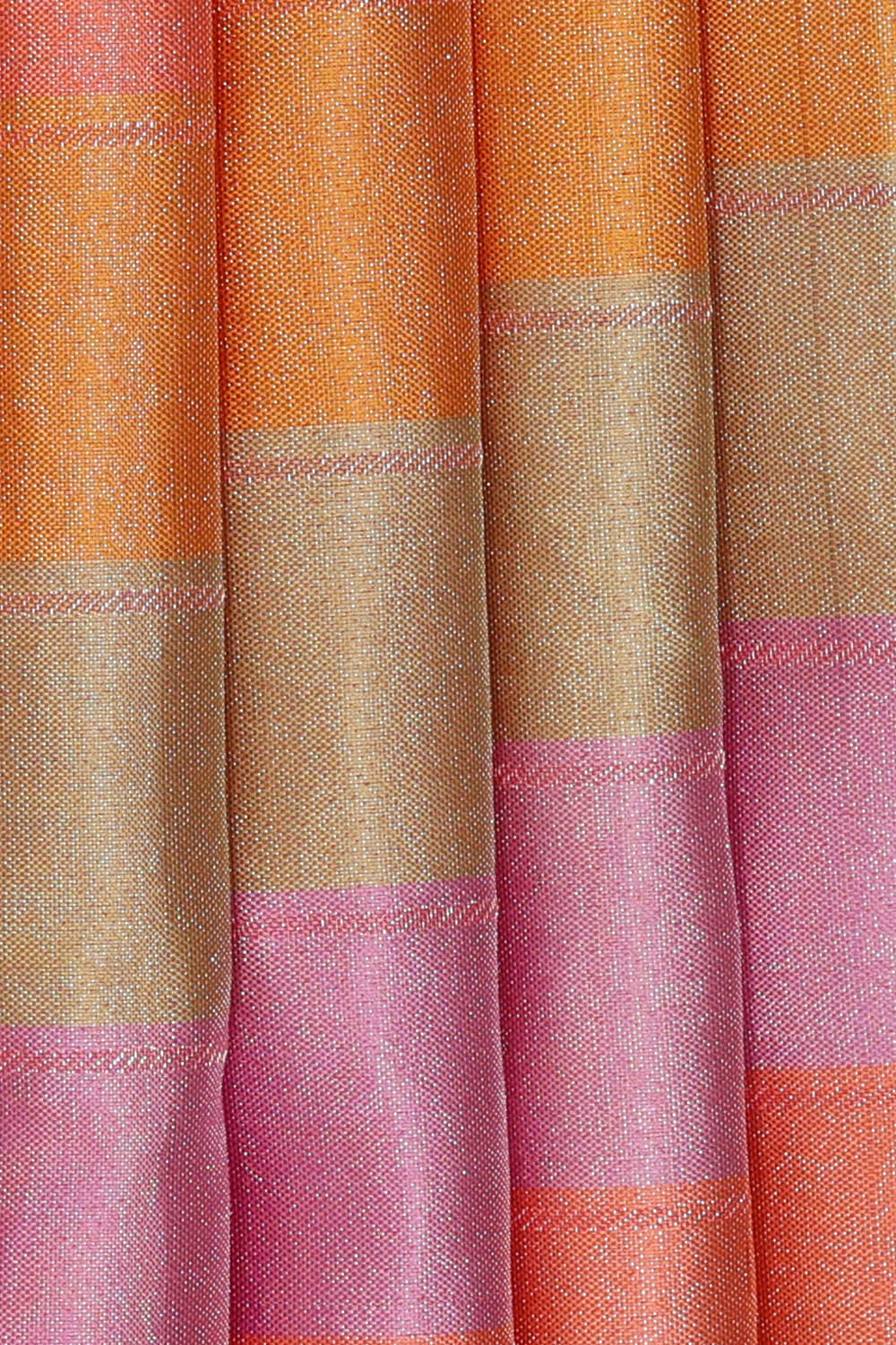 Image of Multi-Coloured Arani Silk Saree