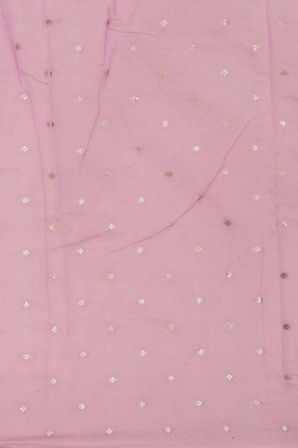 Image of Banarasi Crepe Lavender Saree
