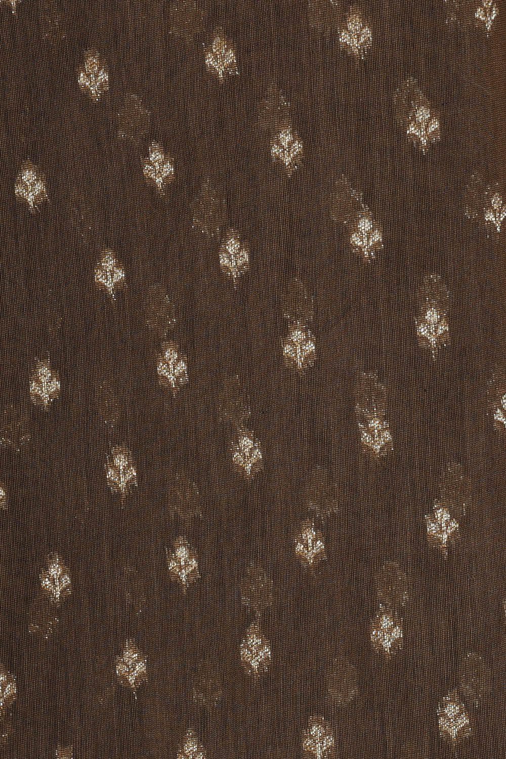 Image of Banarasi Crepe Light Brown Saree
