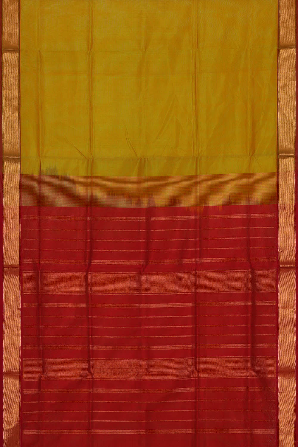 Image of Venkatagiri Cotton Silk Pale Green Saree