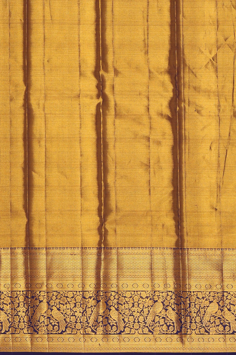 Image of Kanchipattu Gold Tissue Brocade Saree