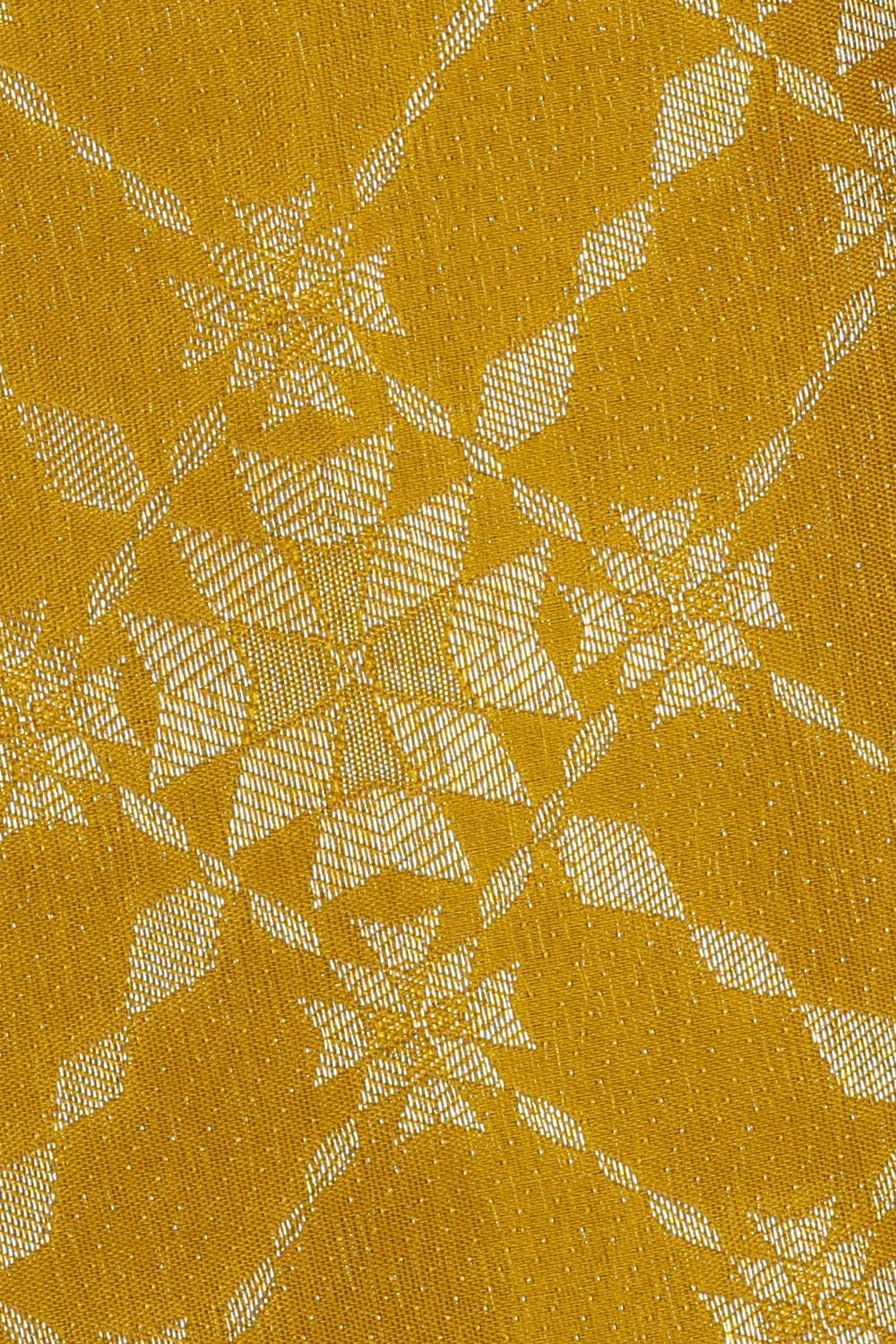 Image of Yellow Kanchipattu Brocade Saree