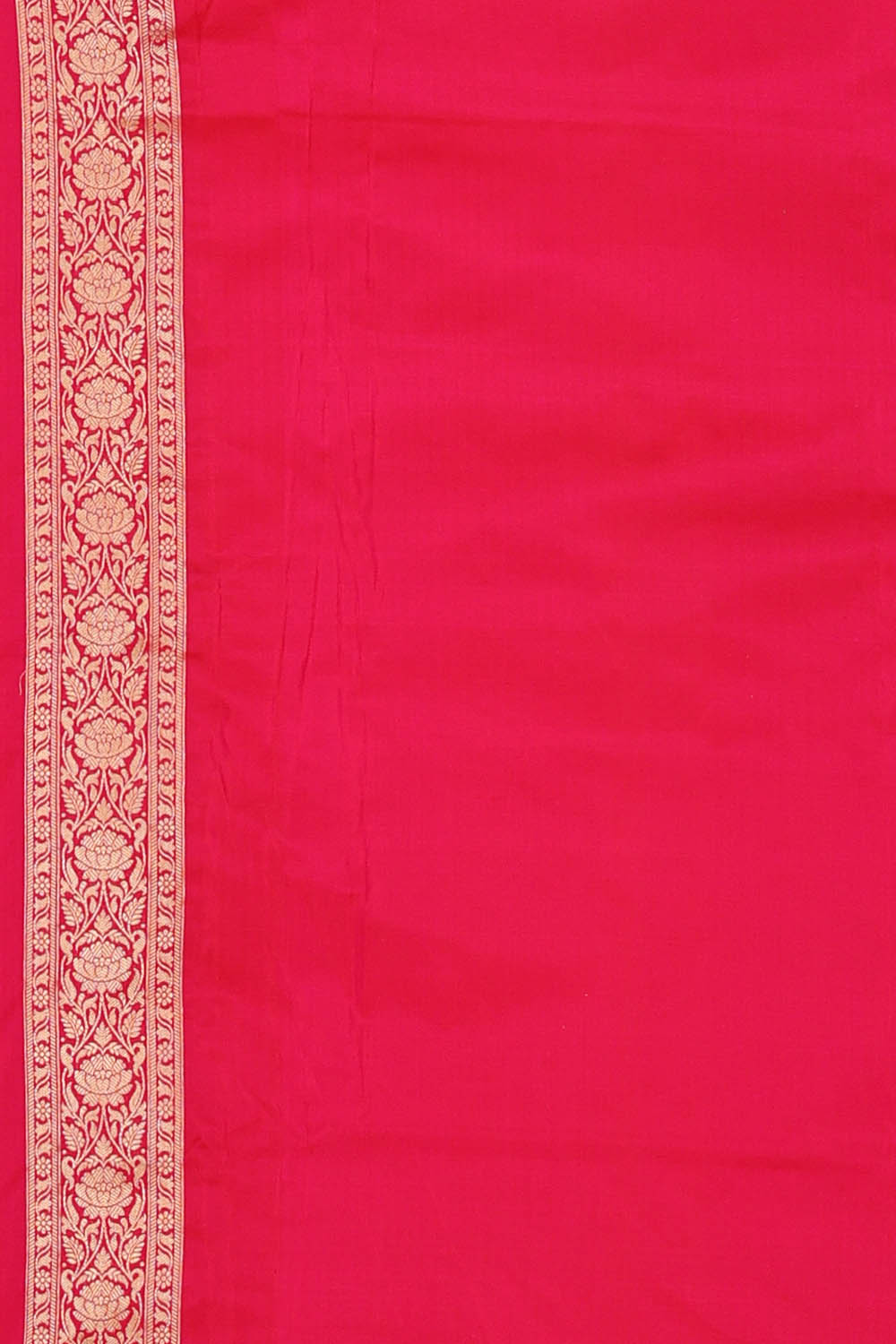 Image of Pink Banarasi Silk Saree