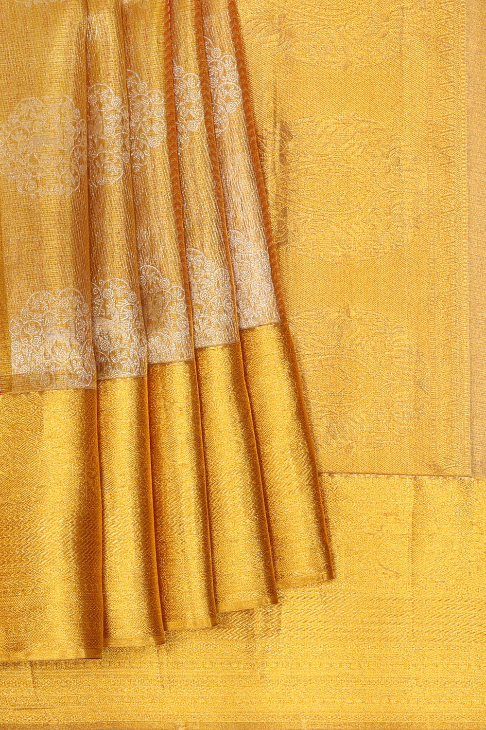 Image of Kanchipattu Gold Tissue Saree