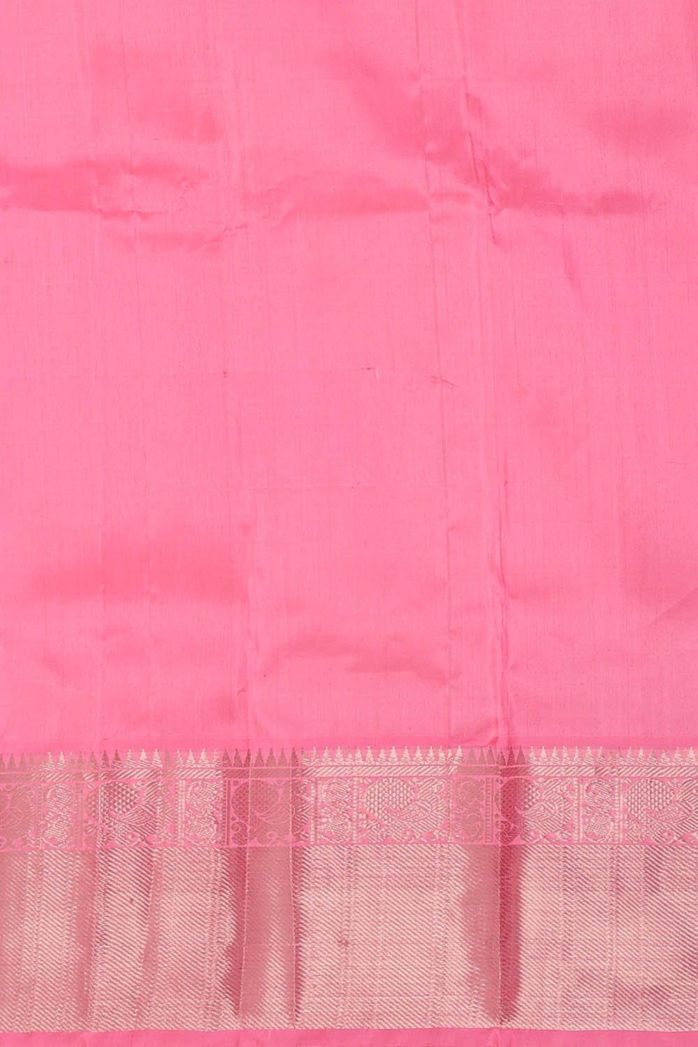 Image of Pink Mangalagiri Silk Saree