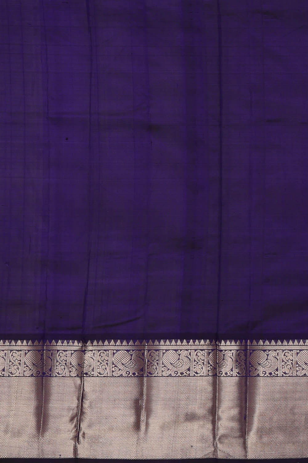 Image of Violet Mangalagiri Silk Saree