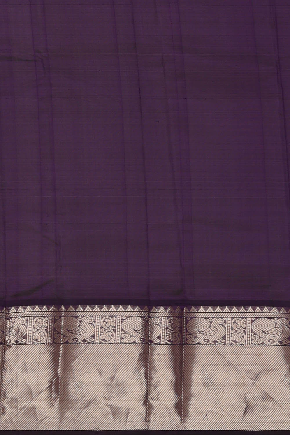 Image of Violet Mangalagiri Silk Saree