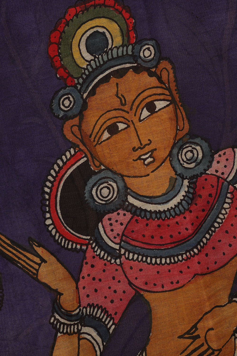 Image of Kalamkari Mangalgiri Silk