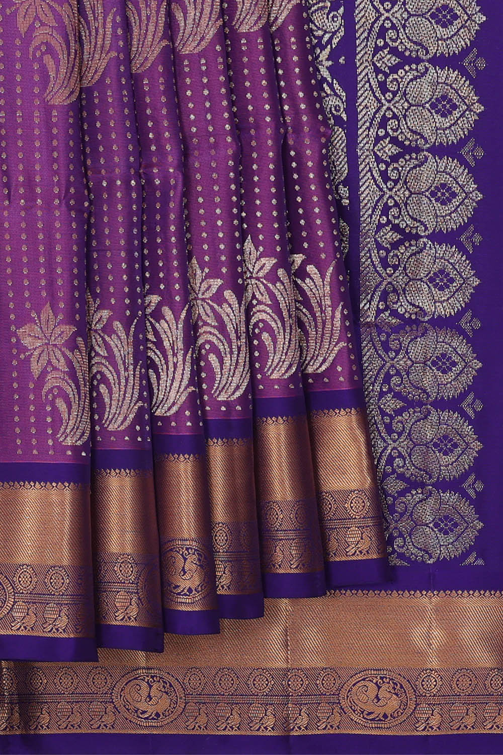 Image of Purple South Silk Saree