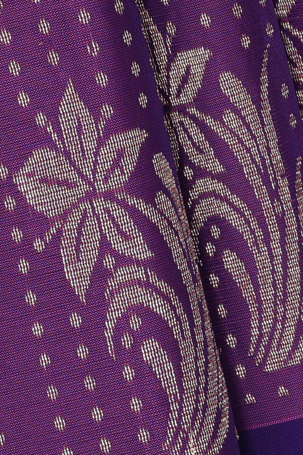 Image of Purple South Silk Saree