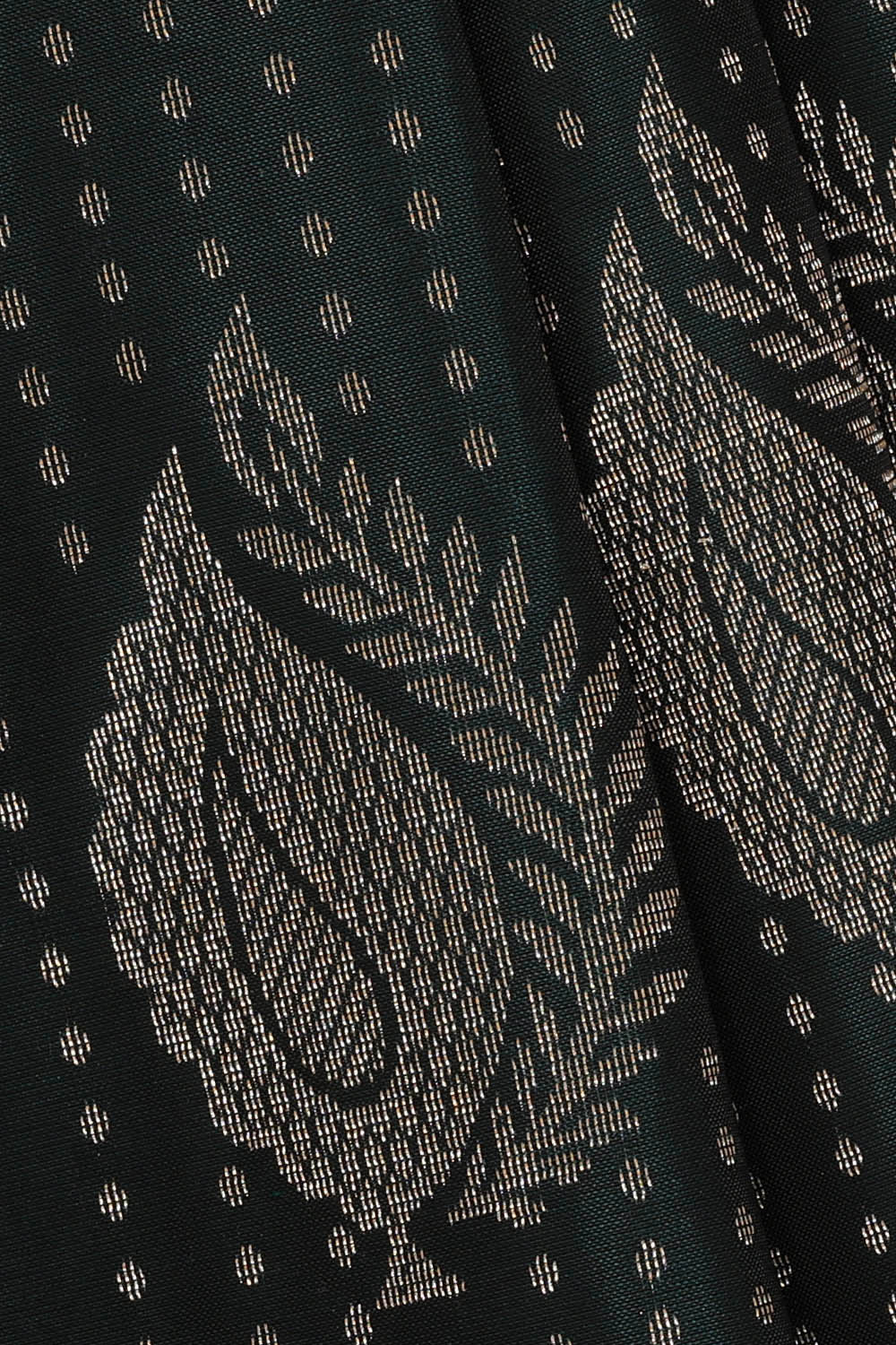 Image of Smoky Blue South Silk Saree
