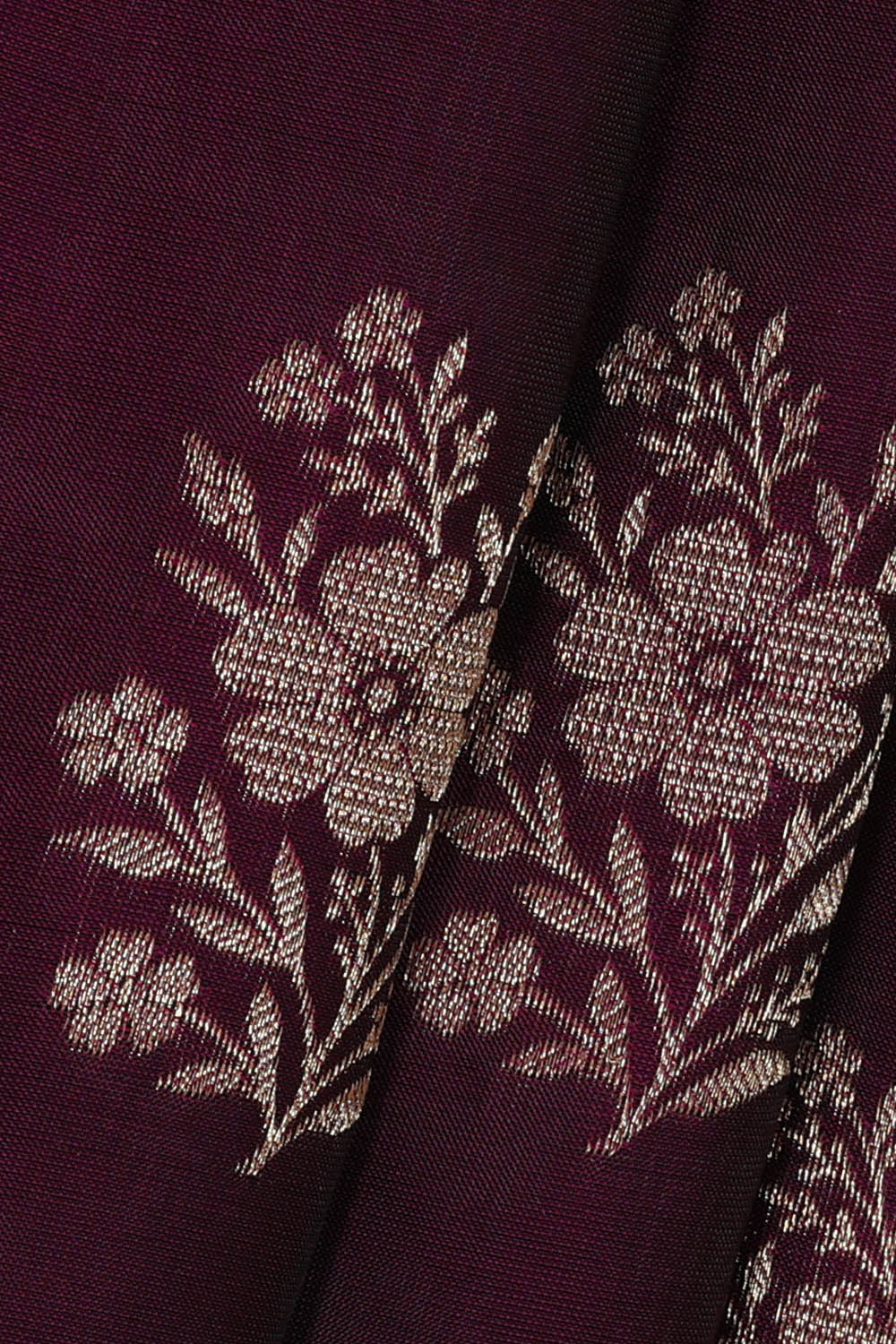 Image of Purple South Silk Saree