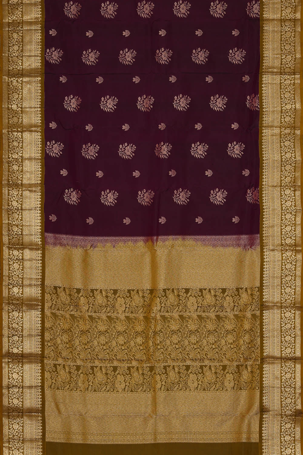 Image of Purple South Silk Saree