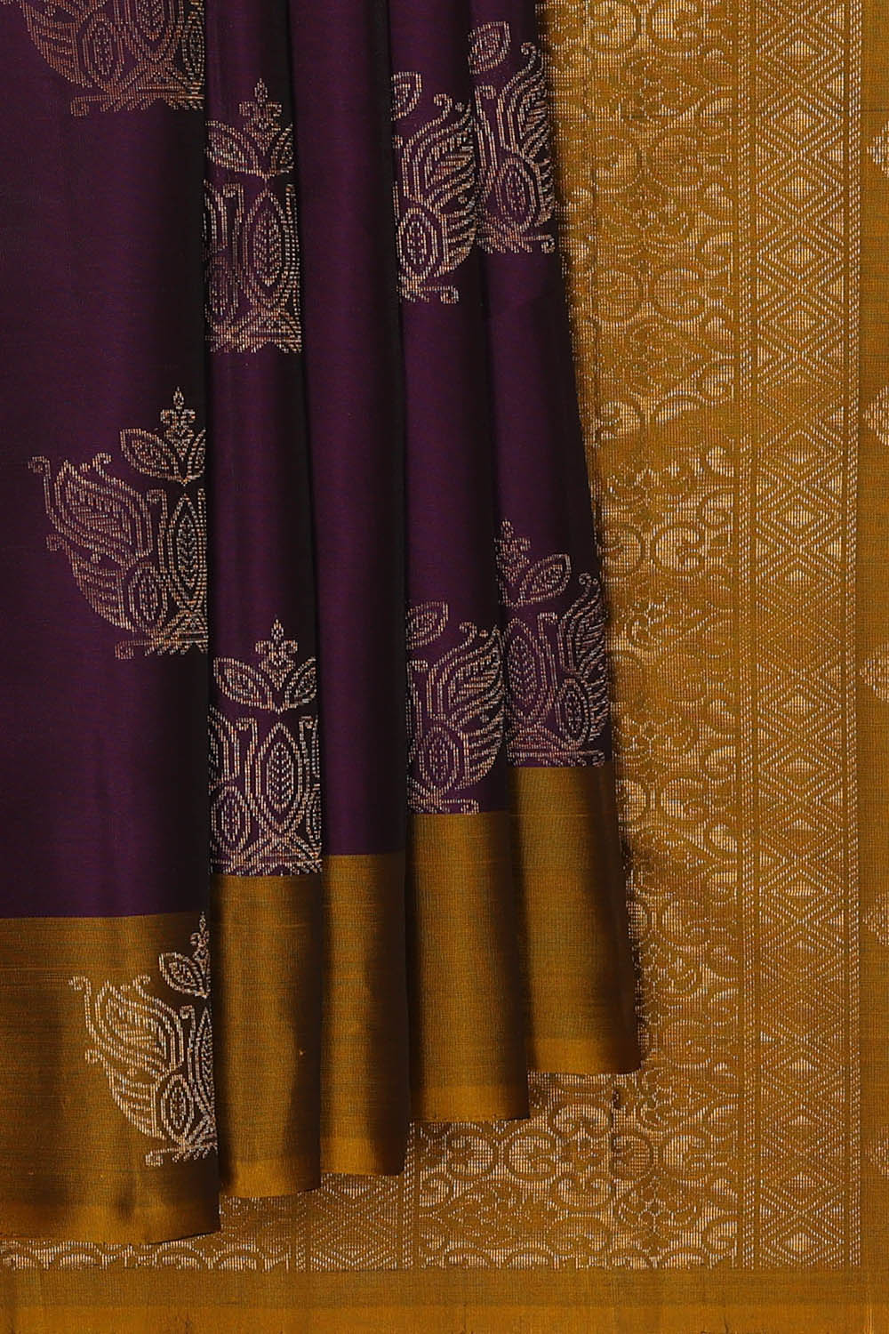 Image of Purple South Silk Saree