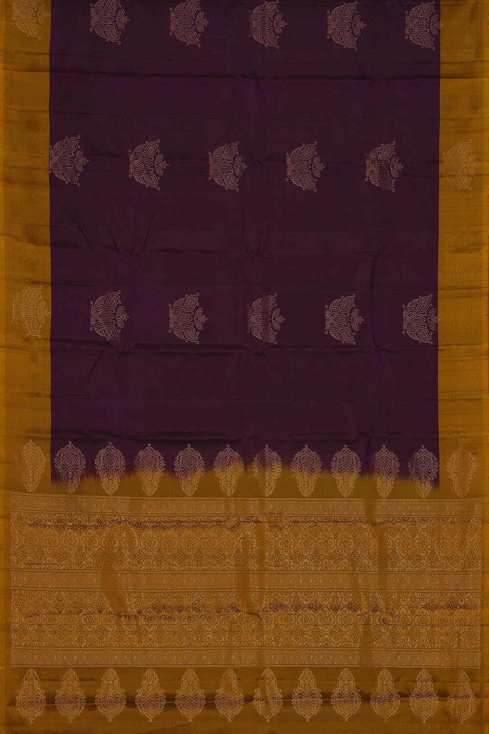 Image of Purple South Silk Saree