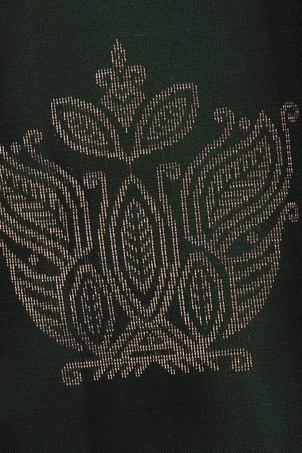 Image of Bottle Green South Silk Saree