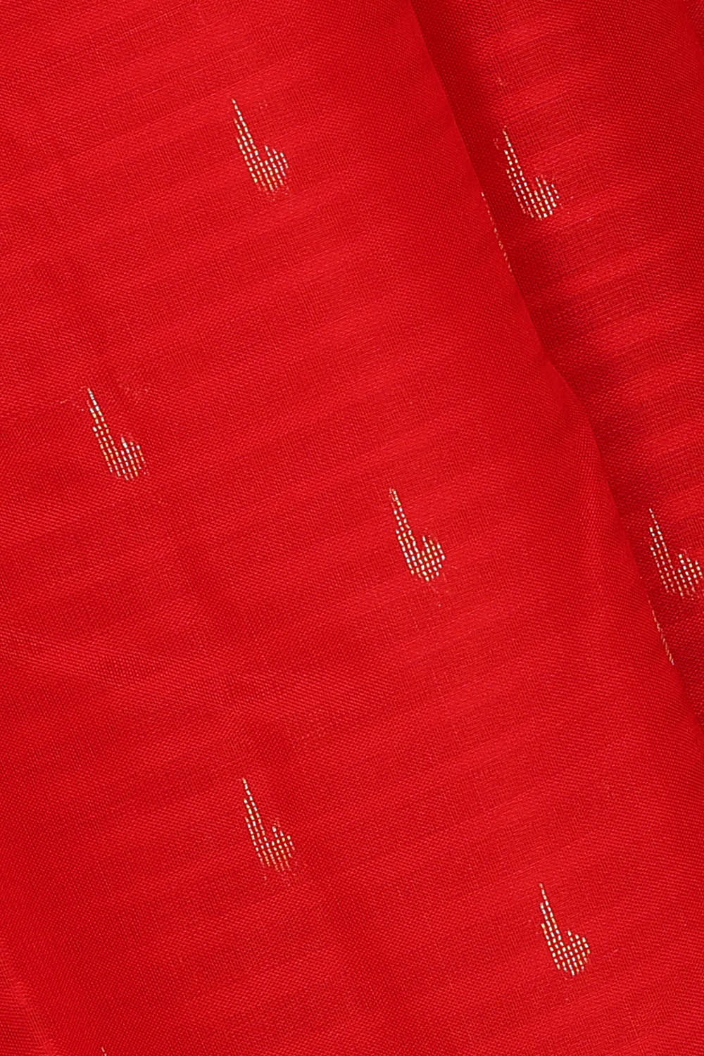 Image of Red South Silk Saree