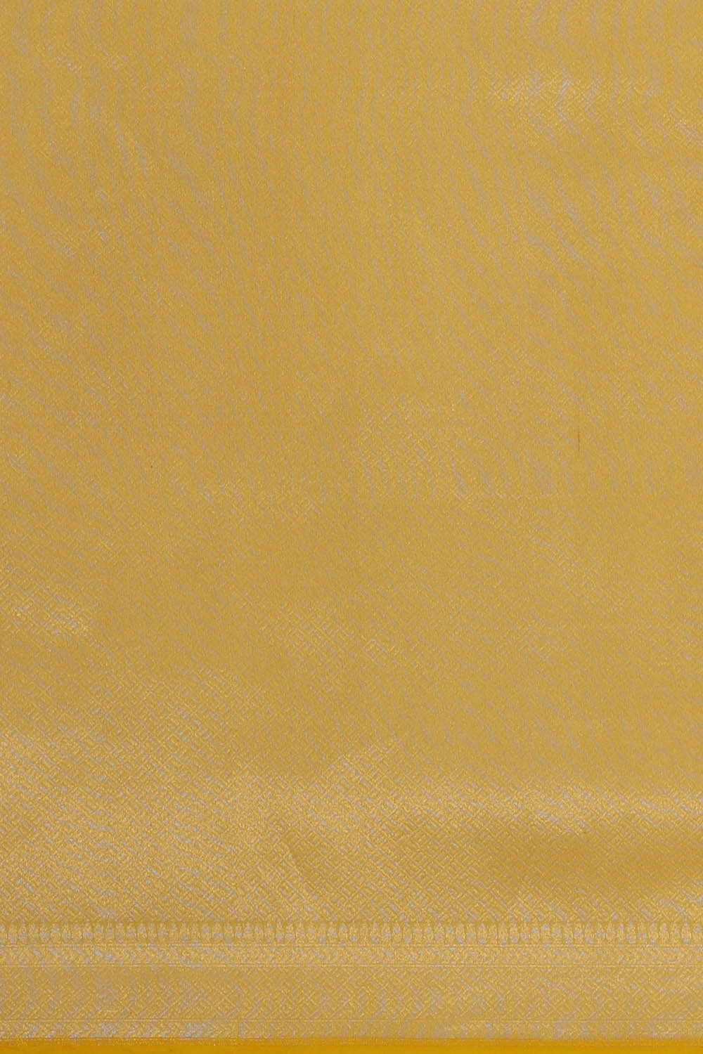 Image of Pale-Yellow Banarasi Silk Cotton Saree