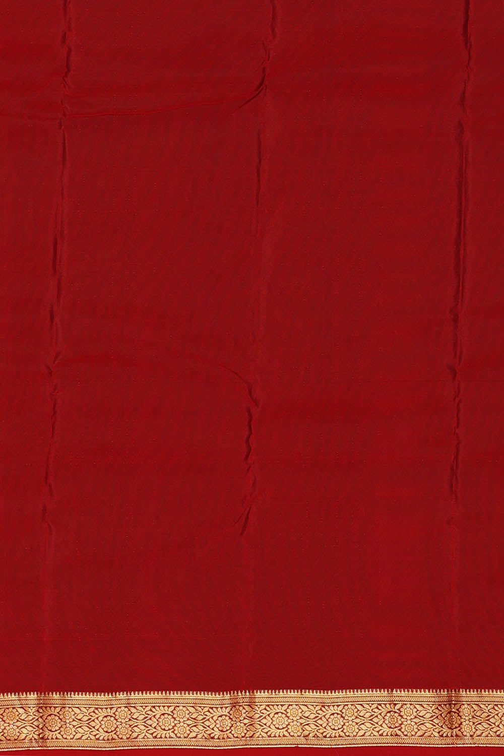 Image of Honey-Mustard South Silk Saree