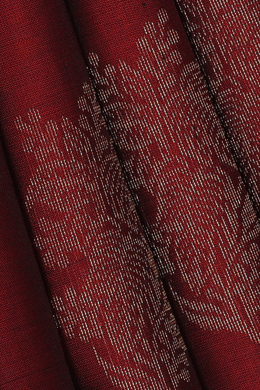 Image of Maroon South Silk Saree