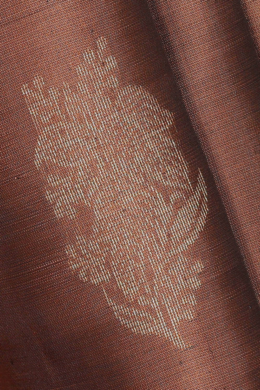 Image of Brown South Silk Saree