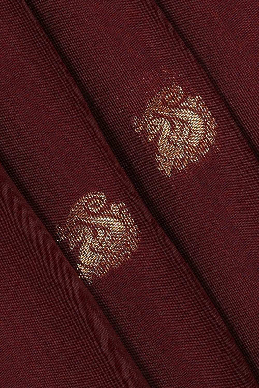 Image of Coffee Brown South Silk Saree