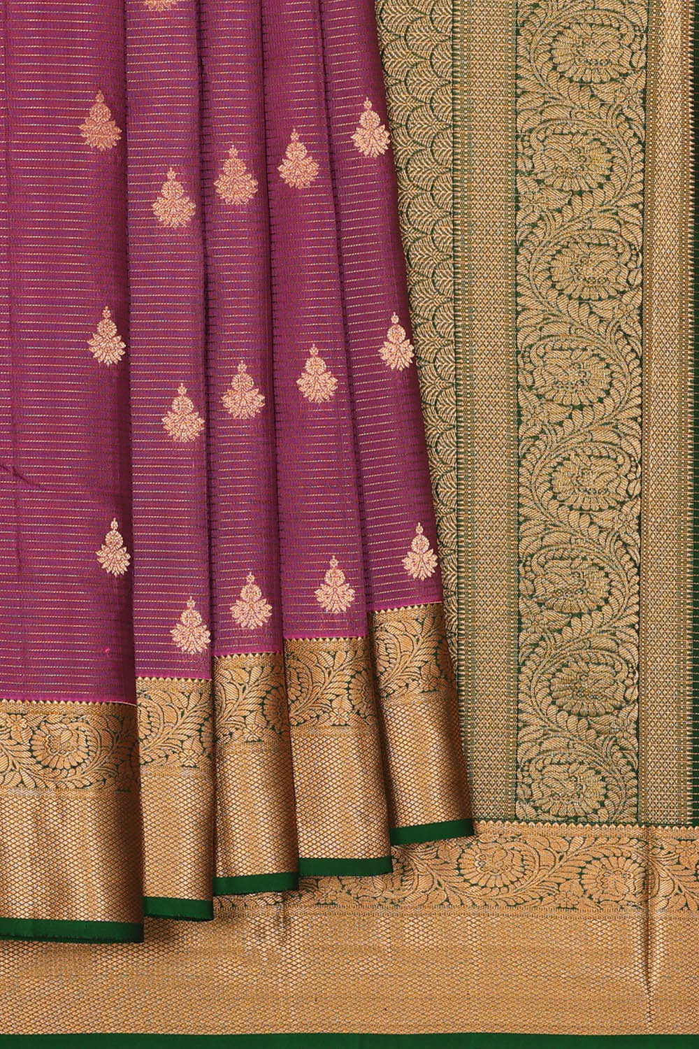 Image of Purple South Silk Saree