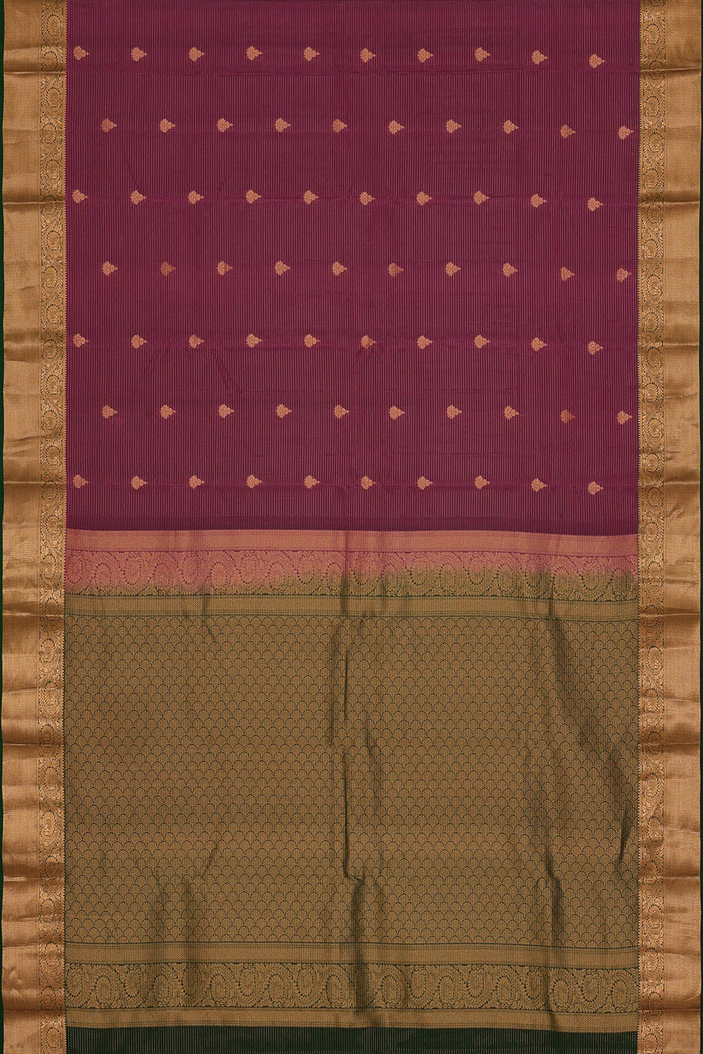 Image of Purple South Silk Saree