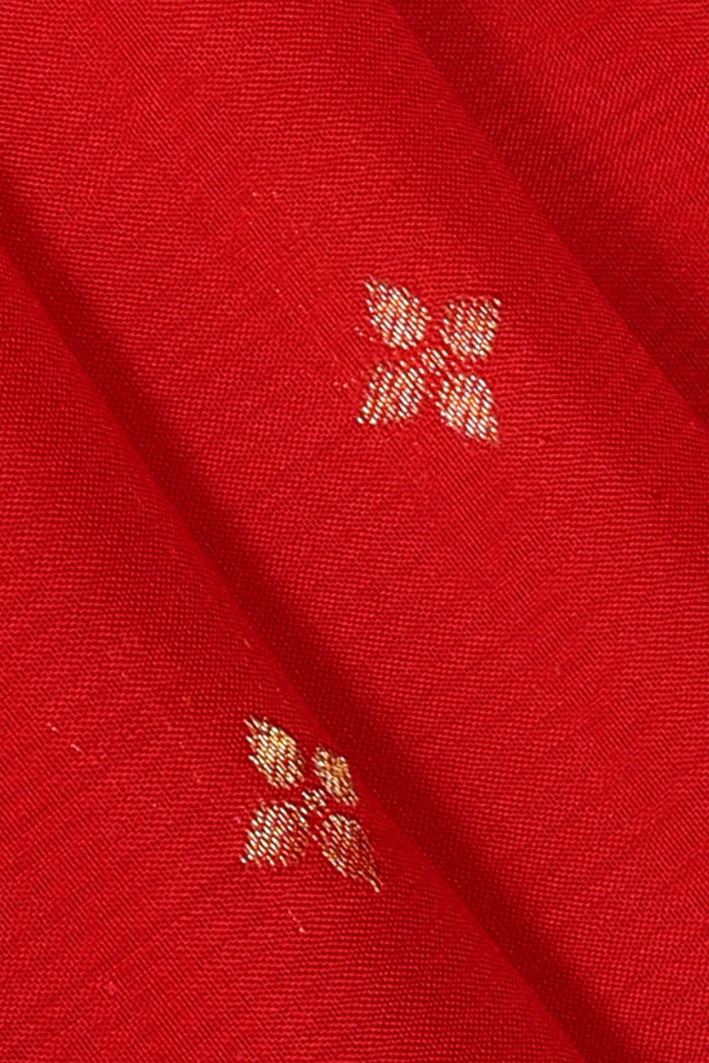 Image of Red South Silk Saree