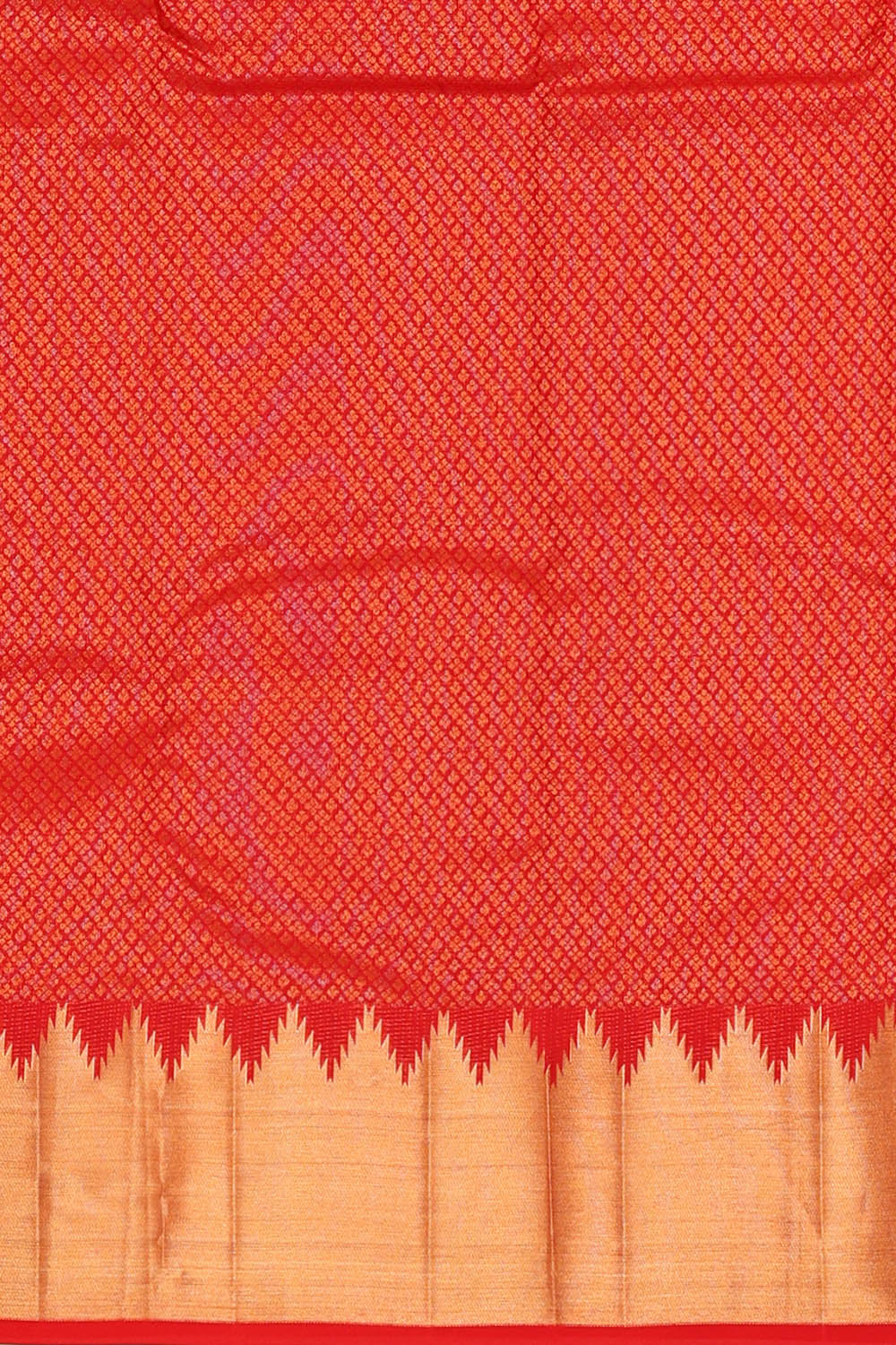Image of Red South Silk Saree
