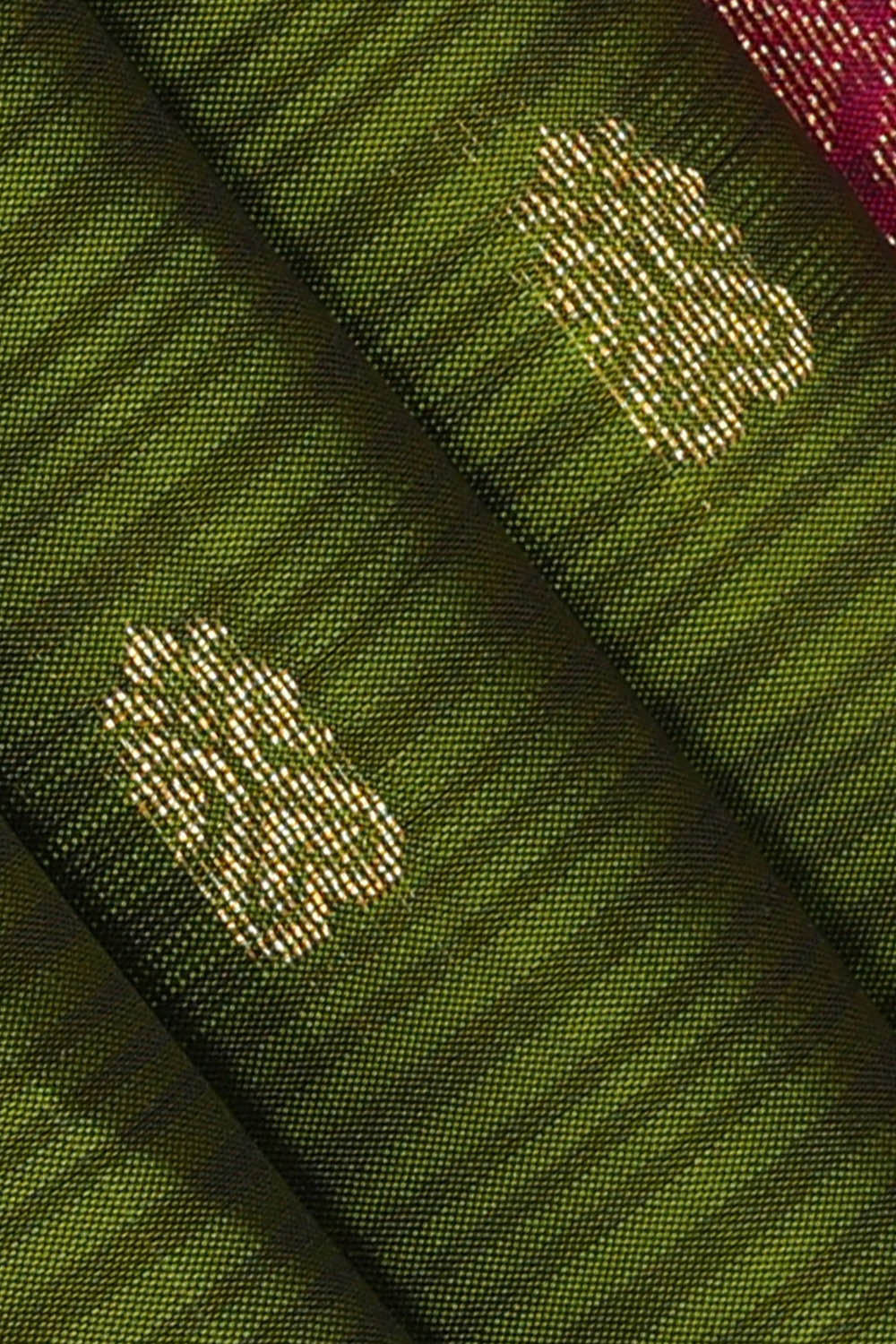 Image of Green South Silk Saree
