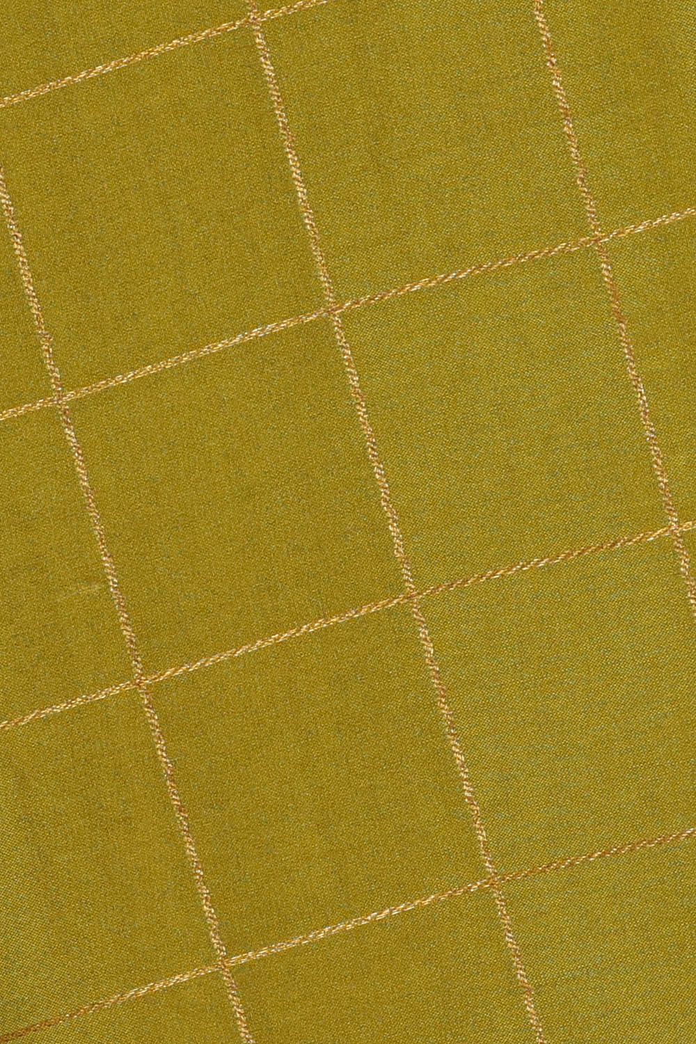 Image of Moss-Green Crepe Silk Saree