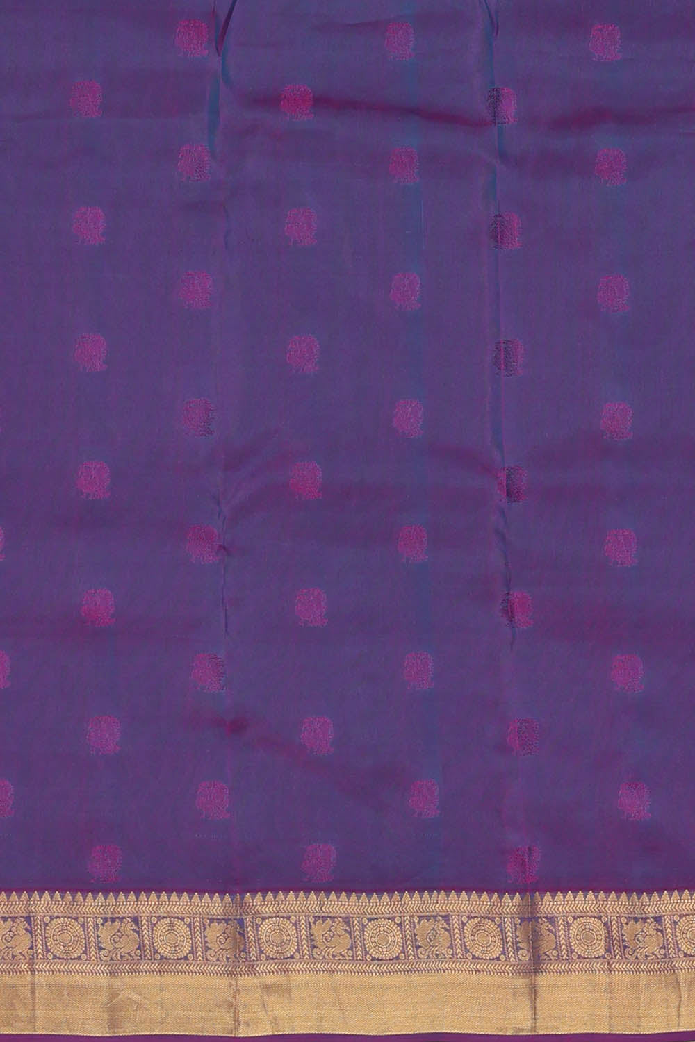 Image of Blue South Silk Saree